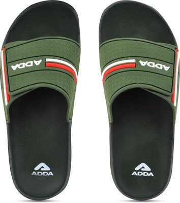 Adda Men Slides(Olive , 8)