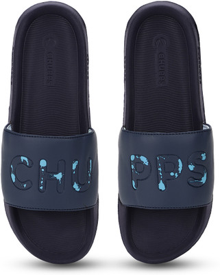 Chupps Men Flip Flops(Navy , 8)