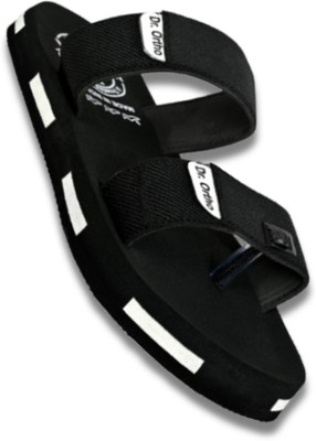 metaflex Men Flip Flops(Black , 10)