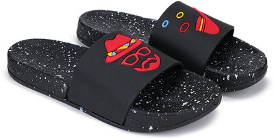 Earton Men Flip Flops(Multicolor , 8)