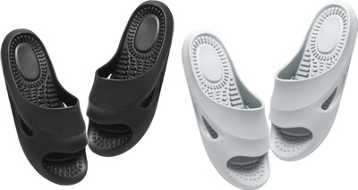 ventus Men Slides(Black, Grey , 10)