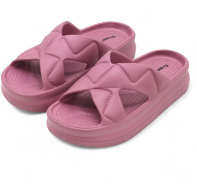 Svaar Women Slides(Pink , 6)