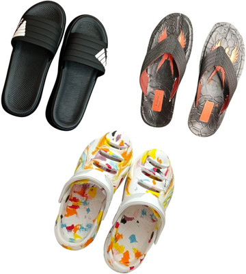 BLIBBERS Men Slippers(Multicolor , 6)