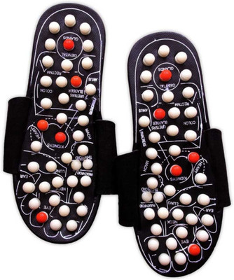 OUOU Men Slides(Black , 8.5)