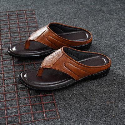 Reev Men Slippers(Tan , 9)