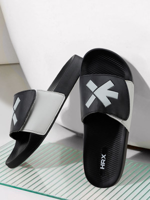 HRX by Hrithik Roshan Men Slides(Black , 7)