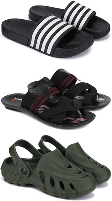 Pennen Men Flip Flops(Multicolor , 7)
