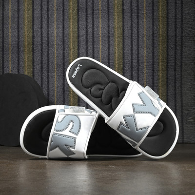 Layasa Men Slippers(Grey , 7)