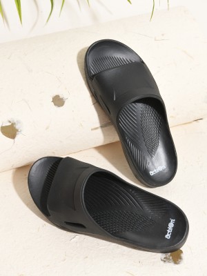 action Men Action COOL-401 Light Weight,Comfortable,Trendy, Ultra Comfort Slides(Black , 10)