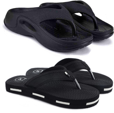 EVOK Men Slippers(Multicolor , 9)