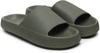 Chappalwa Men Flip Flops(Green , 8)
