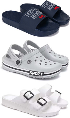 Pennen Men Slides(White , 7)