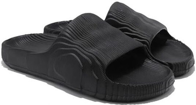 Traqon Men Flip Flops(Black , 8)