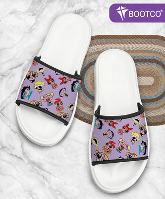 Bootco Women Slides(Purple , 7)