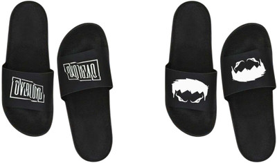 nvisan Men Slides(White, White , 9)