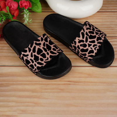 SLIPRA Women Slides(Black , 8)