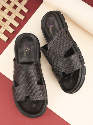 APPELON Men Slippers(Brown , 10)