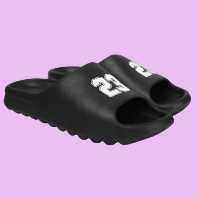 M7 By Metronaut Men Slides(Black , 8)