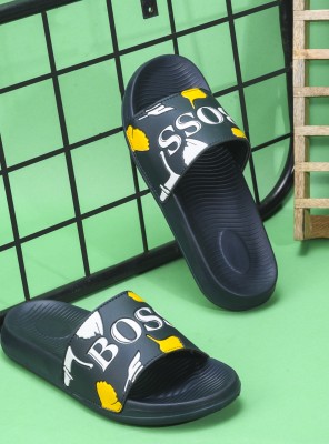 Combit Men Slides(Yellow , 10)