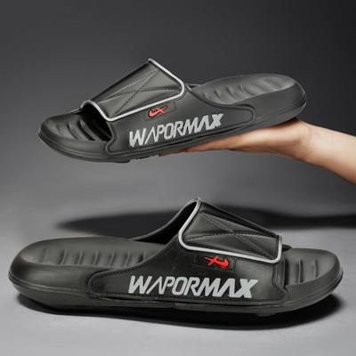 Rzisbo Men Slides(Black , 6)