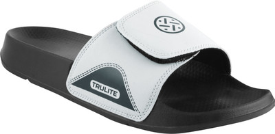 TRULITE Men Slides(Grey, Black , 6)