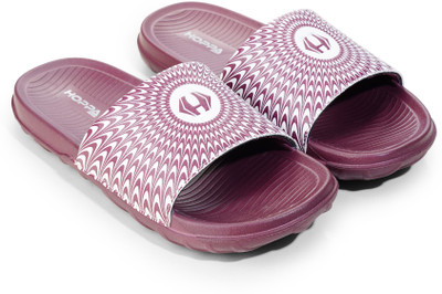 Hoppa Women Flip Flops(Purple , 7)