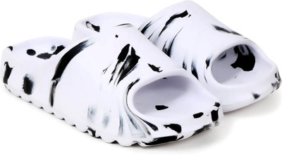 Ambit Men Slides(White, Black , 7)
