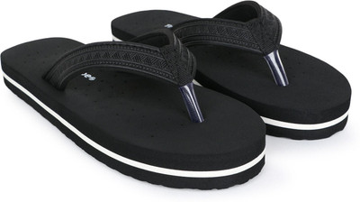 TREATTOES Women Women's House Slipper Ortho Care Dr Orthopaedic Diabetic Comfortable MCR Flat Flip Flops(Black , 8)