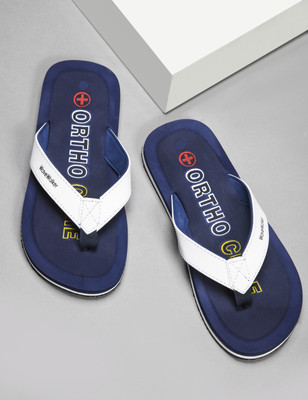 Wave Walker Men Flip Flops(Navy , 7)