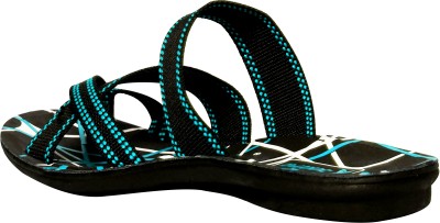 Kzaara Men Sports Sandals(Blue, Black , 2)