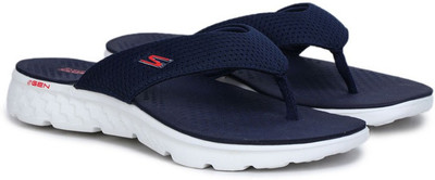 Skechers Men Slippers(Black , 8)
