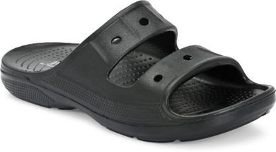 El Paso Men Flip Flops(Black , 10)