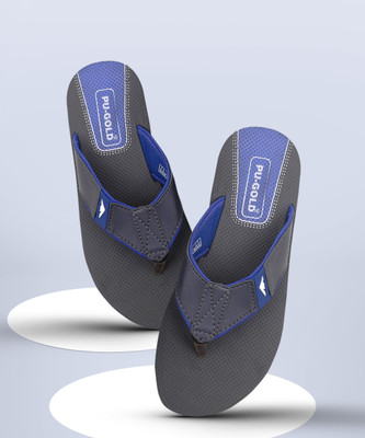 asian Men Chappal for men | New fashion latest design casual slippers for boys stylish | 4711 thong sandals grey chappals for men | Perfect flip flops for daily wear walking Slippers(Grey, Blue , 9)