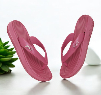 Pampy Angel Women Slippers(Pink , 4)