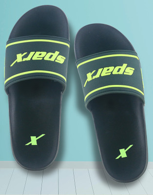 Sparx Men Slides(Green, Green , 8)
