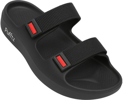 Lakhani Vardaan Men Slippers(Black , 9)