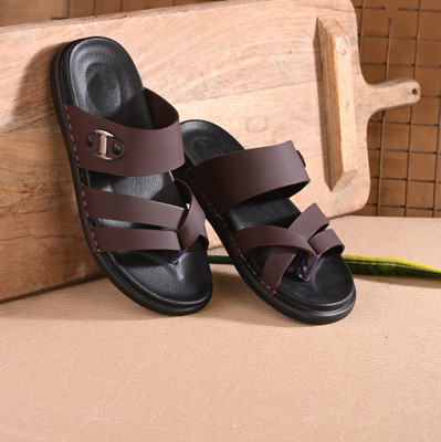 Arivo Men Slippers(Black , 8)