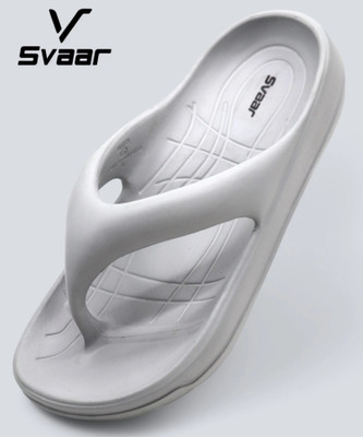 Svaar Men NewlyLaunch|Classic Soft|Cushion|Comfortable|Premium|Stylish Slippers(Grey , 9)