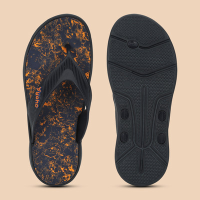 yoho Men Slippers(Orange , 7)
