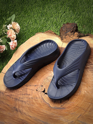 BERSACHE Men Wedges(Blue , 10)