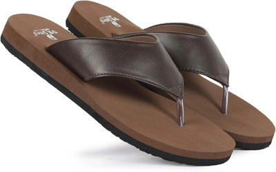 DR STTEP Men Soft Ortho Slippers for Men | Comfy Anti-Skid Flip Flops for Daily Use Slippers(Brown , 7)