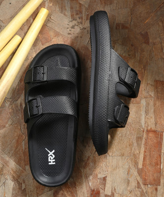 HRX by Hrithik Roshan Men Slides(Black , 9)