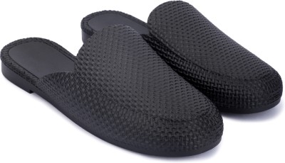 LNT FASHION Men Slippers(Black , 5)