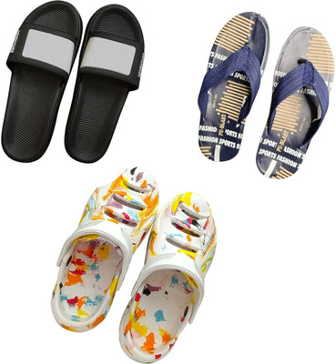 BLIBBERS Men Slippers(Multicolor , 8)