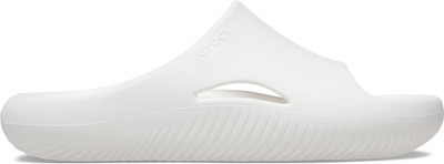 CROCS Men Mellow Recovery Slides(White , 10 UK/India)