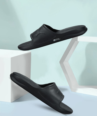 PUMA Men Popcat 20 Injex Res Slides(Black , 10)