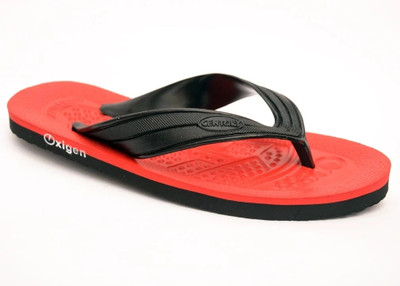 CENTURY Men Slippers(Red , 9)