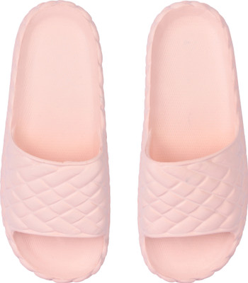PeniLo Women Slides(Beige , 7)