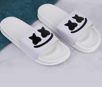 Kroeber Men Slides(White , 7)