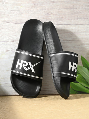 HRX by Hrithik Roshan Men Slides(Black , 9)